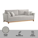 Ver imagem 5 de Sofá Fixo Brasil 160 Cm com Braço 10 Cm Meu Sofá Online