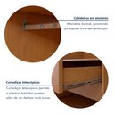 Ver mais imagens de Guarda Roupa Style 6 Portas 4 Gavetas 100% Mdf com Espelho