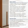 Guarda Roupa  Style 6 Portas 4 Gavetas 100% Mdf com Pés - 14
