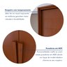 Guarda Roupa  Style 6 Portas 4 Gavetas 100% Mdf com Pés  - 6