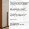 Guarda Roupa  Style 6 Portas 4 Gavetas 100% Mdf com Espelho e Pés - 14