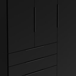 Guarda-roupa Casal 5 Portas 4 Gavetas 100% Mdf Allen 226,7 Cm - 9