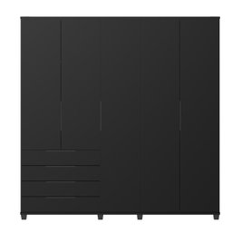 Guarda-roupa Casal 5 Portas 4 Gavetas 100% Mdf Allen 226,7 Cm - 8