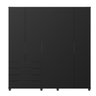 Guarda-roupa Casal 5 Portas 4 Gavetas 100% Mdf Allen 226,7 Cm - 8
