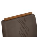 Ver imagem 4 de Conjunto Kit 2 Cadeiras de Jantar Dj Móveis Yasmin Freijó Veludo Moca