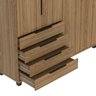 Guarda-roupa Casal 4 Portas 4 Gavetas 100% Mdf Allen 181,7 Cm - 8