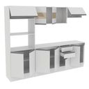 Ver imagem 6 de Cozinha Completa Smart Modulada com Balcão Tampo Mdf Madesa