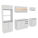 Ver imagem 7 de Cozinha Completa Smart Modulada com Balcão Tampo Mdf Madesa