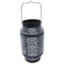 Ver imagem 1 de Lanterna Fez decorativa em ferro D15xA25,5cm cor prata