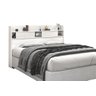 Cabeceira Casal Box 100 % Mdf com Prateleiras Nichos - 2