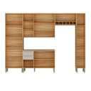 Ver imagem 3 de Cozinha Completa 100% Mdf 300cm 5 Peças com Tampo Itália Espresso Móveis