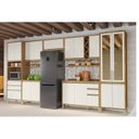 Ver imagem 2 de Cozinha Completa 100% Mdf 420cm 7 Peças 17 Portas com Tampo Barbados Espresso Móveis