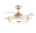 Ver imagem 1 de Ventilador de Teto Retrátil com Som e Bluetooth