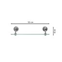 Ver imagem 7 de Kit Acessórios para Banheiro Luxo 6 Peças Moscou - Polido