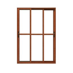 Porta de aluminio 03 folhas móveis maxx madeiro - 210x160 - 1 Porta de aluminio 03 folhas móveis maxx madeiro - 210x160 - 1