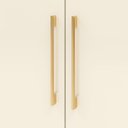 Ver imagem 7 de Guarda Roupa Casal Madesa 6 Portas Bater 6 Gavetas com Cabideiros Ajustáveis Mdf Nature/offwhite G98