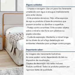 Cabeceira Casal Queen 160cm Loop 171cm X 5cm X 120cm - 7