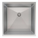 Ver imagem 4 de Kit Cuba 40x40 Aço Inox + Escorredor 42,5cm C/ Válvula