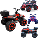 Ver imagem 2 de Quadriciclo Eletrico Bandeirante Super Atv com Bau 12v Vermelho