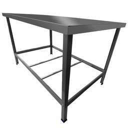 Kit Lanchonete Mesa de Manipulação 100x55cm + Fritadeira a Gás 1 Cuba + Chapa a Gás 90cm - 2