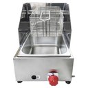 Ver imagem 4 de Kit Lanchonete Mesa de Manipulação 100x55cm + Fritadeira a Gás 1 Cuba + Chapa a Gás 90cm