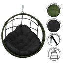 Ver imagem 3 de Cadeira Balanço Ninho Suspenso em Corda Náutica Luxo