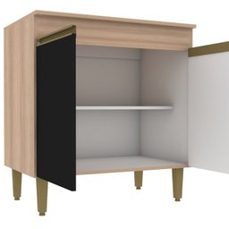Balcão para Cooktop 2 Portas 80x86x52cm - 2