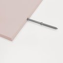 Ver imagem 4 de Kit 2 Prateleiras Porta Quadros 100 X 15cm Rosa Claro Suporte Invisível
