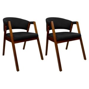 Kit com 2 Cadeiras para Sala de Jantar Ávila Sintético