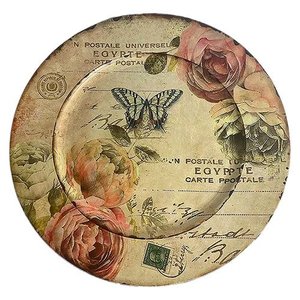 Sousplat Florença - 33cm Prime Home Decor