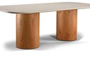 Ver imagem 1 de Mesa de Jantar Madri 220cm X 110cm com Vidro Off White