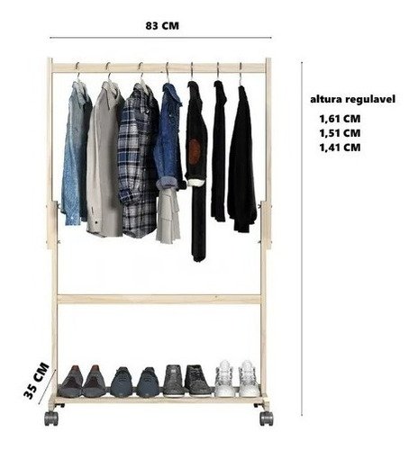Arara Para Roupa Lindo - 2