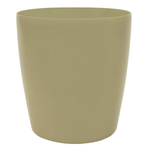 Vaso Cachepot Orquídea (15x16) Cor Areia Vintage Vasart