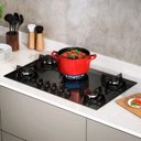 Ver imagem 2 de Cooktop 5 Bocas Electrolux a Gás com Tripla Chama Ke5tp Bivolt