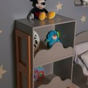 Ver imagem 6 de Armário Multiuso Infantil 100% Mdf com Detalhe Orgânico em Formato de Nuvem