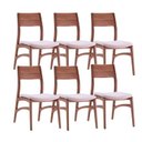 Ver imagem 1 de Conjunto 6 Cadeiras Madeira Maciça Alento