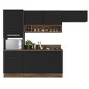 Ver imagem 2 de Cozinha Modulada Compacta em Aço 4 Peças 7 Portas 3 Gavetas Rodapé em Pvc Exclusive Itatiaia 