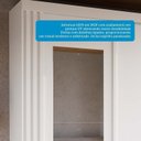Ver imagem 6 de Guarda-Roupa Casal 100% MDF 2 Portas com Espelho 180cm Freesia Espresso Móveis Branco