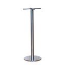 Ver imagem 2 de Mesa Pisa Beta Bistrô Fratini 107,50cm (a) Disco Redondo Inox Tampo Mdp Redondo Branco 70cm (l)