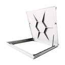 Ver imagem 1 de Tampão Tampa Casa Máquinas Piscina 80x80 com Amortecedor Canaleta Invisível Branco