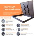 Ver imagem 2 de Tampão Tampa Casa Máquinas Piscina 80x80 com Amortecedor Canaleta Invisível Branco