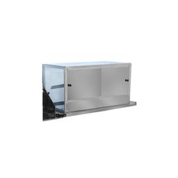 Carrinho de Salgados Inox com Guarda Sol e Rodas Pneumáticas Cefaz - 6
