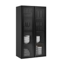 Ver imagem 5 de Cozinha Modulada em Aço 5 Peças 8 Portas 3 Gavetas Cristaleira Rodapé Pvc Exclusive Itatiaia 