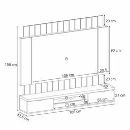 Home Suspenso Illusion 1.8:Cinza_Freijo - 4