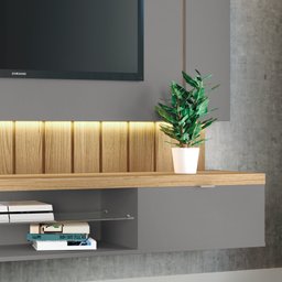 Home Suspenso Illusion 1.8:Cinza_Freijo - 2