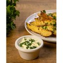 Ver imagem 3 de Ramekin Canelado Melamina 30ml Bar Lancheria para Molhos Maionese Katchup Mostarda