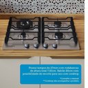 Ver mais imagens de Cozinha Completa Modulada 100% MDF 5 Peças com 13 Portas e Tampo 270cm Noruega Espresso Móveis Bege/Amêndoa/Off White