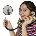 Ver imagem 6 de Gancho Monofone Telefone Fixo Vintage Estilo Retro Moderno Decoraçao Ambiente Rustico Casa