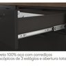 Cozinha Modulada em Aço 7 Peças 12 Portas 7 Gavetas com Cristaleira Rodapé PVC Exclusive Itatiaia - 5