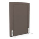 Ver imagem 2 de Cabeceira Cama Box Solteiro Alba 90cm com Frame Linho Marrom - Abmaza